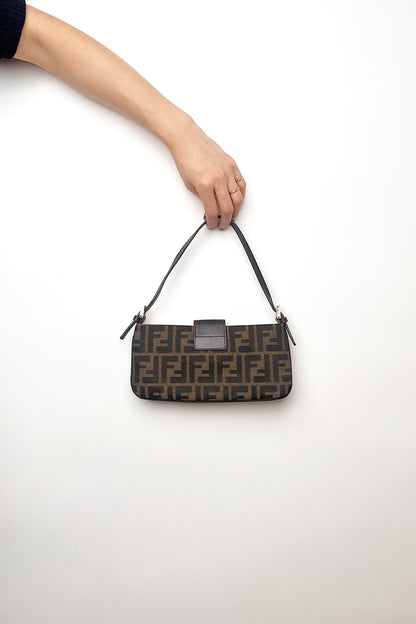 Vintage Fendi zucca canvas mini bag